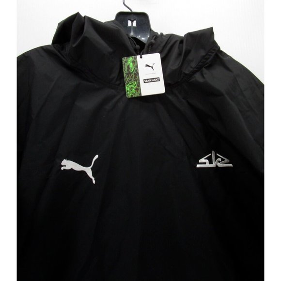 Puma X Sankuanz Jacket Medium Windbreaker Nylon Hoodie Pullover NEW - Picture 2 of 13
